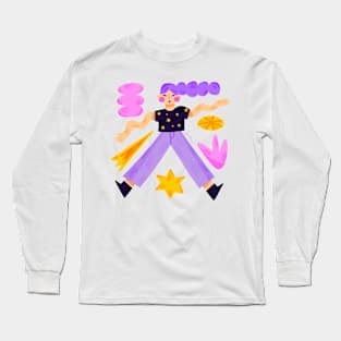 Wiggly hands Long Sleeve T-Shirt